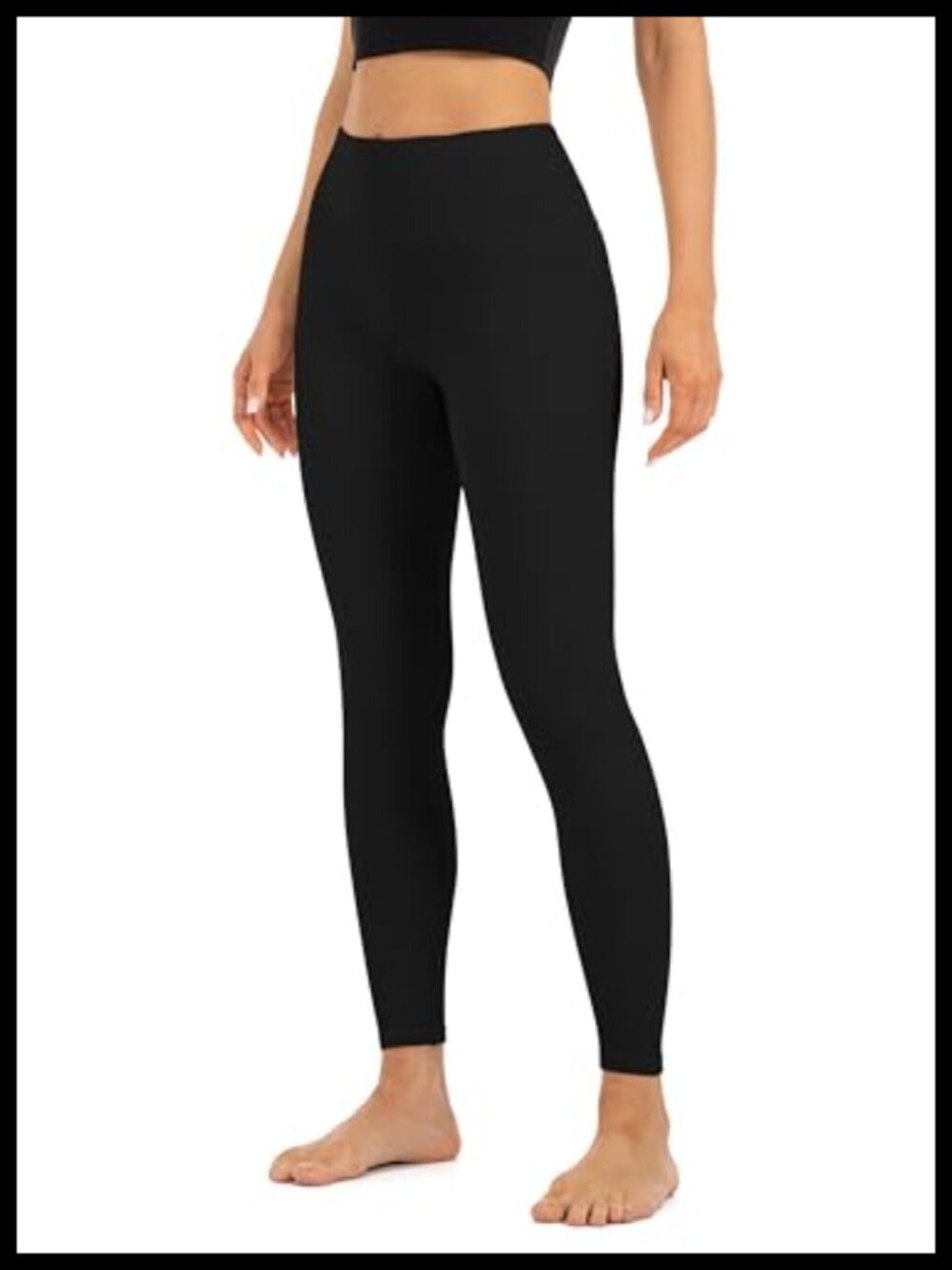High Waisted Leggings Tummy Control Yoga Pants 7/8 Workout